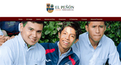 Desktop Screenshot of elpenon.org.mx
