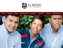 Tablet Screenshot of elpenon.org.mx